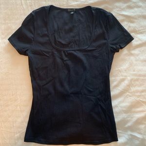 Black short sleeve shirt from Dynamite, Medium